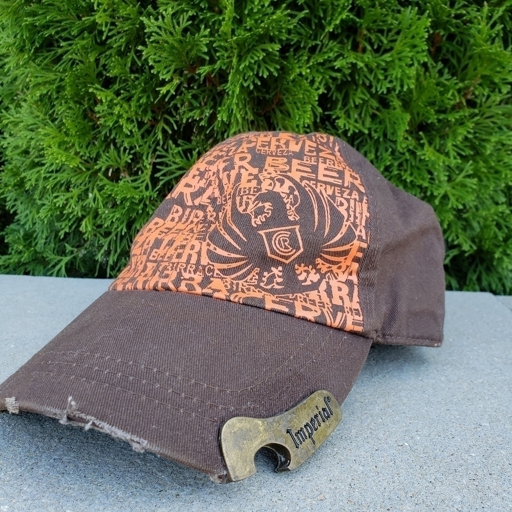 Pura Vida Imperial BEER OPENER Adjustable Face Cap - Picture 3 of 8